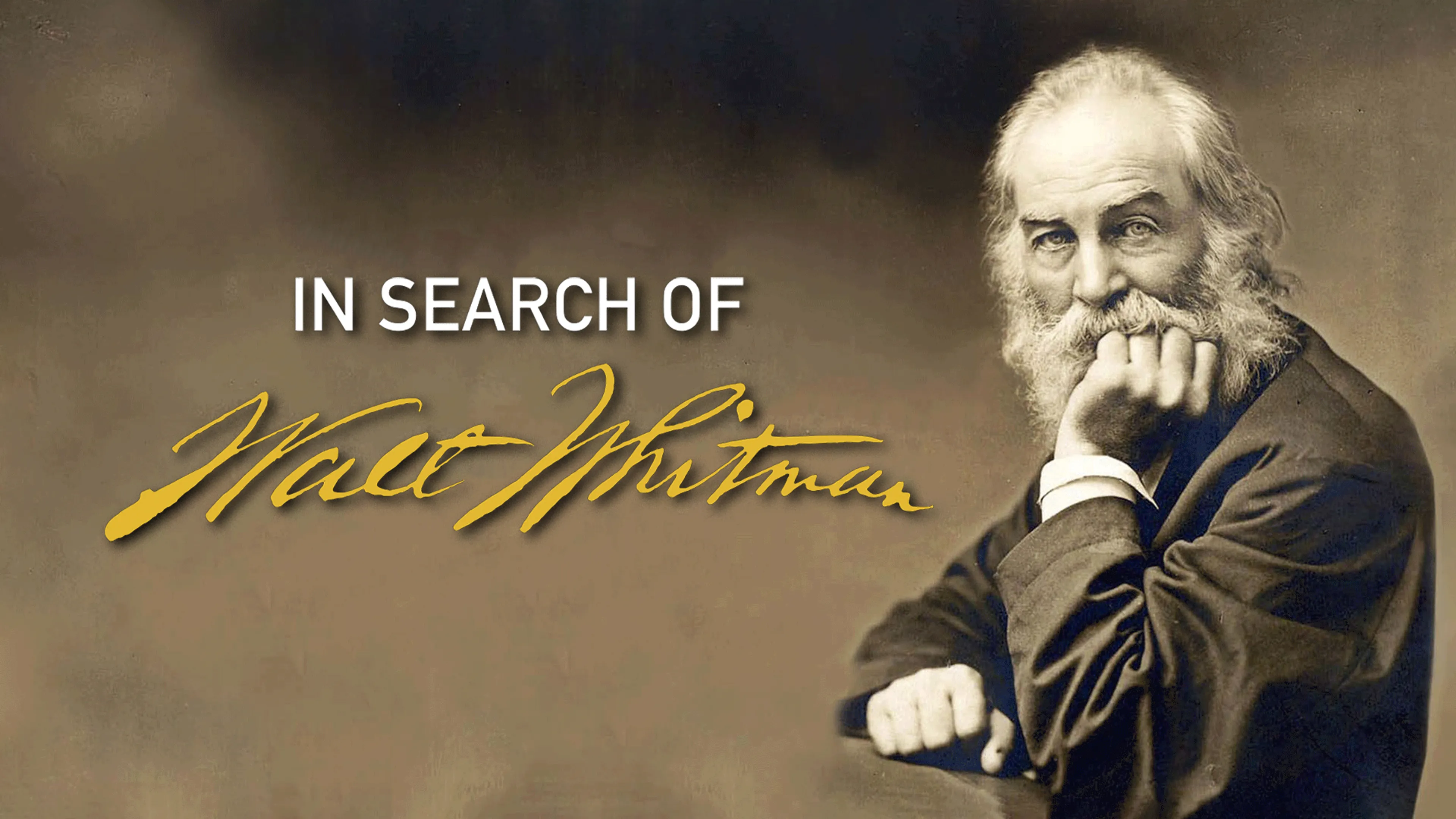 In Search of Walt Whitman poster